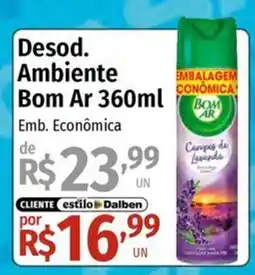 Supermercado Dalben Desod. Ambiente Bom Ar oferta