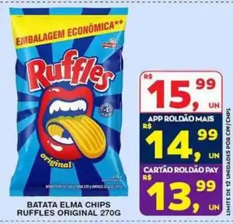 Batata elma chips ruffles original