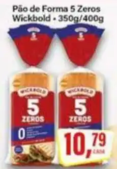 Rede Supermarket Pão de Forma 5 Zeros Wickbold oferta