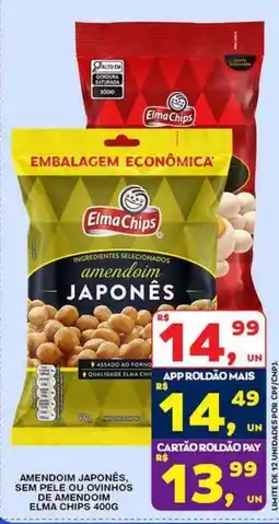 Roldão amendoim japonês oferta