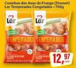 Rede Supermarket Coxinhas das Asas de Frango (Drumet) Lar Temperadas Congeladas oferta