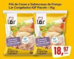 Rede Supermarket Filé de Coxas e Sobrecoxas de Frango Lar oferta