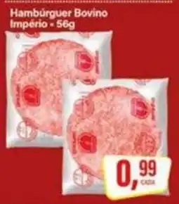 Rede Supermarket Hambúrguer Bovino Império oferta