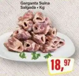 Rede Supermarket Garganta Suína Salgada oferta