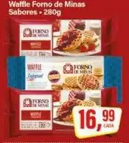 Rede Supermarket Waffle forno de minas sabores oferta