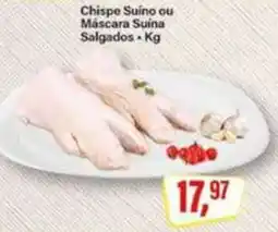 Rede Supermarket Chispe Suíno ou Máscara Suína Salgados oferta