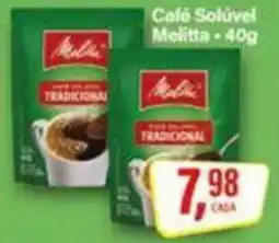 Rede Supermarket Café Solúvel Melitta oferta