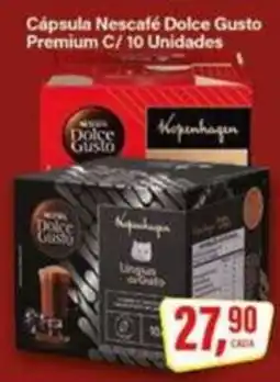 Rede Supermarket Cápsula Nescafé Dolce Gusto Premium C/ 10 Unidades oferta