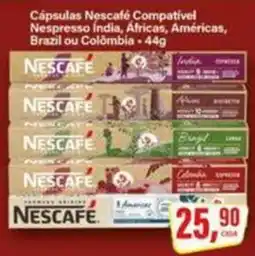 Rede Supermarket Cápsulas Nescafé Compatível Nespresso oferta