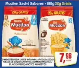 Rede Supermarket Mucilon Sachê Sabores oferta