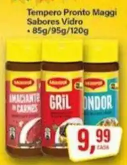 Rede Supermarket Tempero pronto maggi sabores vidro oferta