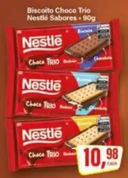 Rede Supermarket Biscoito Choco Trio Nestlé Sabores oferta