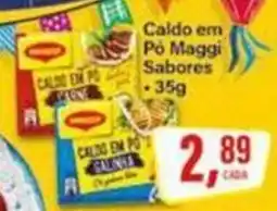 Rede Supermarket Caldo em Pó Maggi Sabores oferta