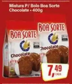 Rede Supermarket Mistura p bolo boa sorte chocolate oferta
