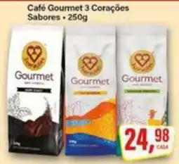 Rede Supermarket Café Gourmet 3 Corações Sabores oferta