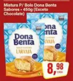 Rede Supermarket Mistura p/ bolo dona benta sabores oferta
