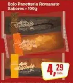 Rede Supermarket Bolo Panetteria Romanato Sabores oferta