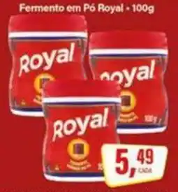 Rede Supermarket Fermento em Pó Royal oferta