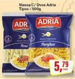 Rede Supermarket Massa c/ ovos adria tipos oferta