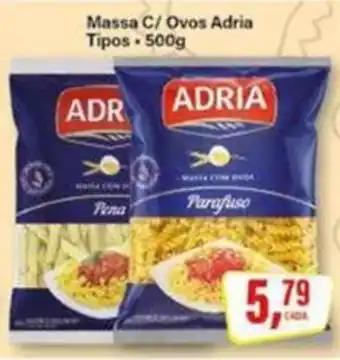 Rede Supermarket Massa c/ ovos adria tipos oferta