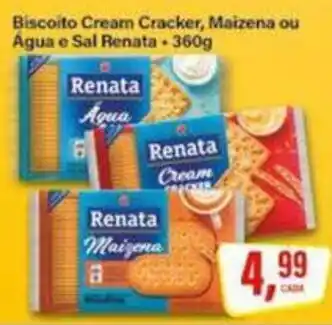 Rede Supermarket Biscoito cream cracker oferta