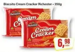 Rede Supermarket Biscoito cream cracker richester oferta