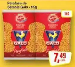 Rede Supermarket Parafuso de Sêmola Galo oferta