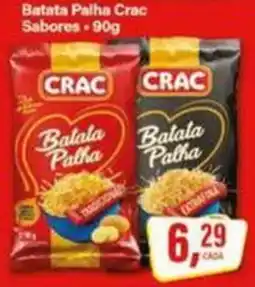 Rede Supermarket Batata Palha Crac Sabores oferta