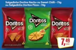 Rede Supermarket Salgadinho Doritos Nacho ou Sweet Chilli oferta