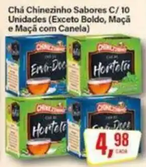 Rede Supermarket Chá Chinezhininho S sabores oferta