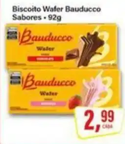 Rede Supermarket Biscoito Wafer Bauducco Sabores oferta