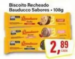 Rede Supermarket Biscoito Recheado Bauducco Sabores oferta