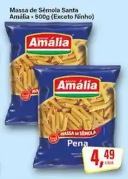 Rede Supermarket Massa de Sêmola Santa Amália oferta
