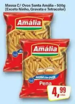 Rede Supermarket Massa c/ ovos santa amália oferta