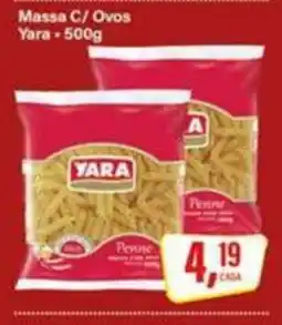 Rede Supermarket Massa c/ ovos yara oferta