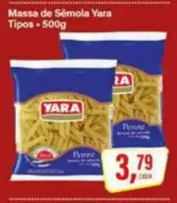 Rede Supermarket Massa de Sêmola Yara oferta