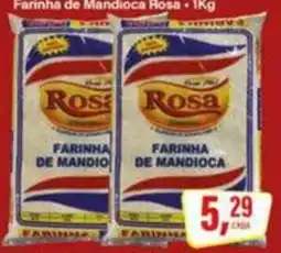 Rede Supermarket Farinha de mandioca rosa oferta