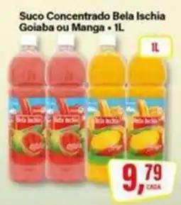 Rede Supermarket Suco Concentrado Bela Ischia Goiaba ou Manga oferta