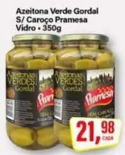 Rede Supermarket Azeitona verde gordal s/ caroco pramesa vidro oferta