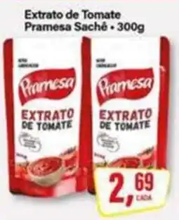 Rede Supermarket Extrato de Tomate Pramesa Sache oferta