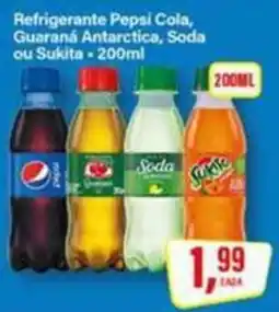 Rede Supermarket Refrigerante pepsi cola, guaraná antarctica, soda ou sukita oferta