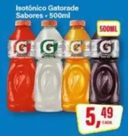 Rede Supermarket Isotônico Gatorade Sabores oferta
