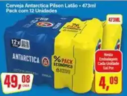 Rede Supermarket Cerveja Antarctica Pilsen Latão oferta