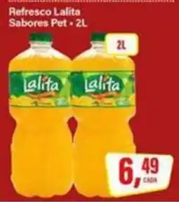 Rede Supermarket Refresco Lalita Sabores Pet oferta
