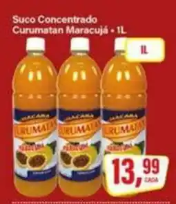 Rede Supermarket Suco Concentrado Curumatan Maracujá oferta
