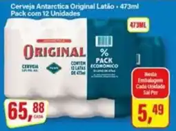 Rede Supermarket Cerveja antarctica original latão oferta