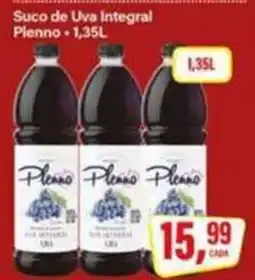Rede Supermarket Suco de Uva Integral Plenno oferta