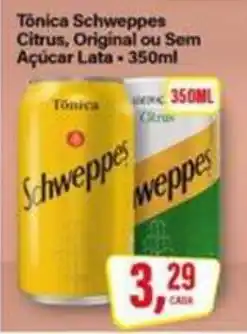 Rede Supermarket Tônica Schweppes Citrus, Original ou Sem Açúcar oferta