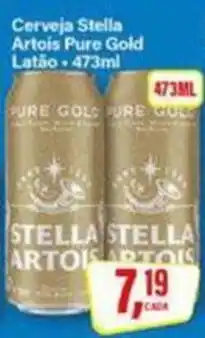 Rede Supermarket Cerveja Stella Artois Pure Gold oferta