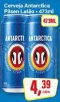 Rede Supermarket Cerveja Antarctica Pilsen Latão oferta
